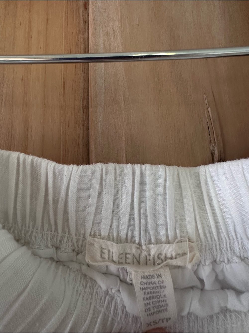 Eileen Fisher Organic Linen Pocket Skirt - Picture 4 of 4